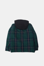 Boys' North Western Lined Flannel Hooded Shacket thumbnail 6