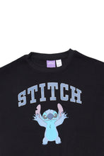 Sweatshirt à col ras du cou graphique Stitch pour fille thumbnail 2