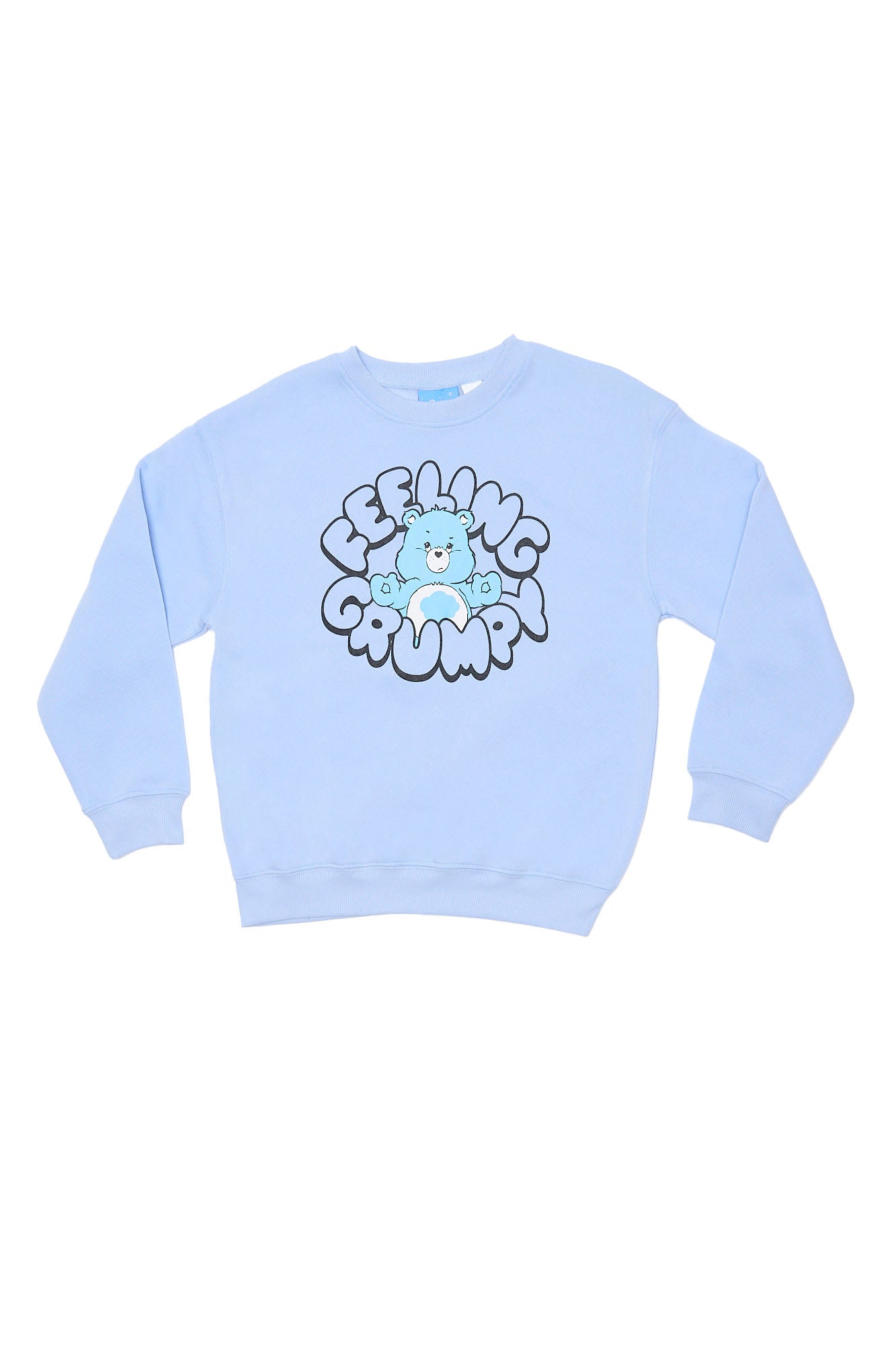 Girls' Care Bears Feeling Grumpy Graphic Crew Neck Sweatshirt