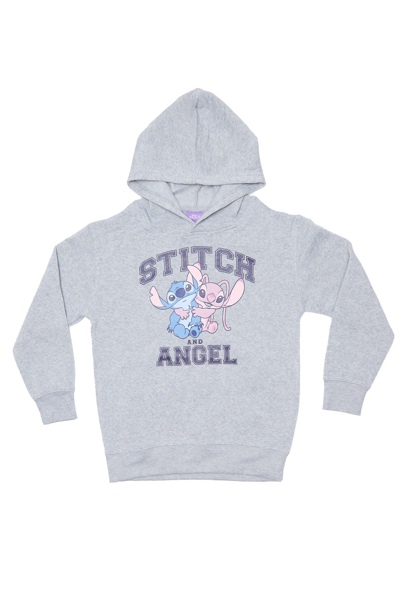 Girls' Stitch And Angel Graphic Hoodie