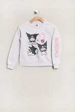 Girls' Kuromi Graphic Crew Neck Sweatshirt thumbnail 3