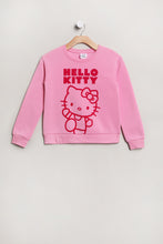 Pull ras du cou a? enfiler imprimé Hello Kitty pour fille thumbnail 1