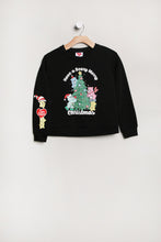 Girls' Care Bears Have A Beary Merry Christmas Graphic Crew Neck Sweatshirt thumbnail 3