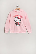 Pull a? capuchon imprimé Hello Kitty pour fille thumbnail 1