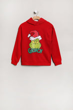 Pull a? capuchon imprimé The Grinch pour fille thumbnail 1