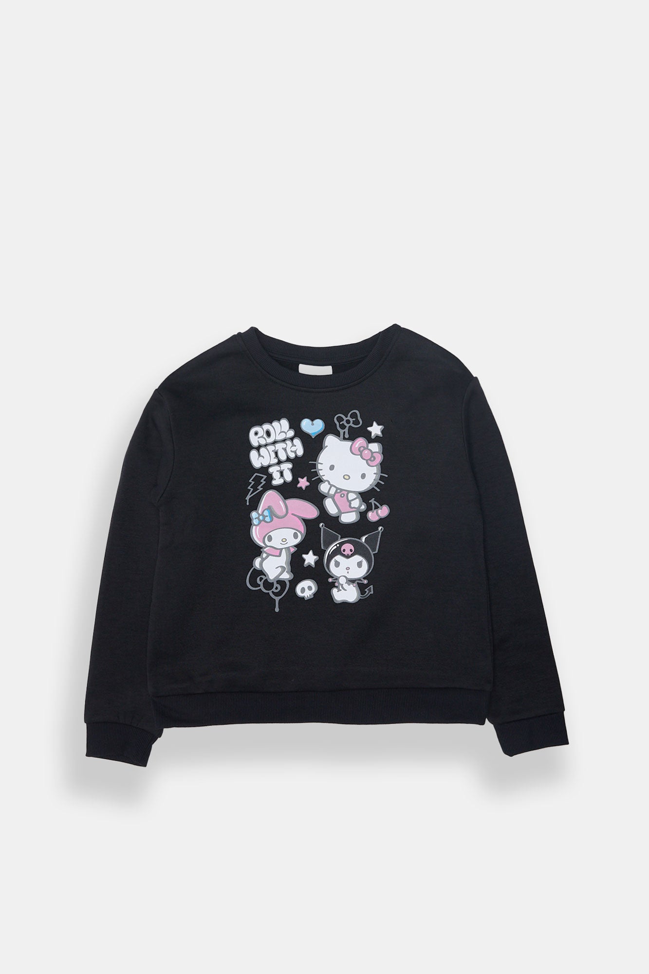 Chandail ras du cou Hello Kitty And Friends pour filles