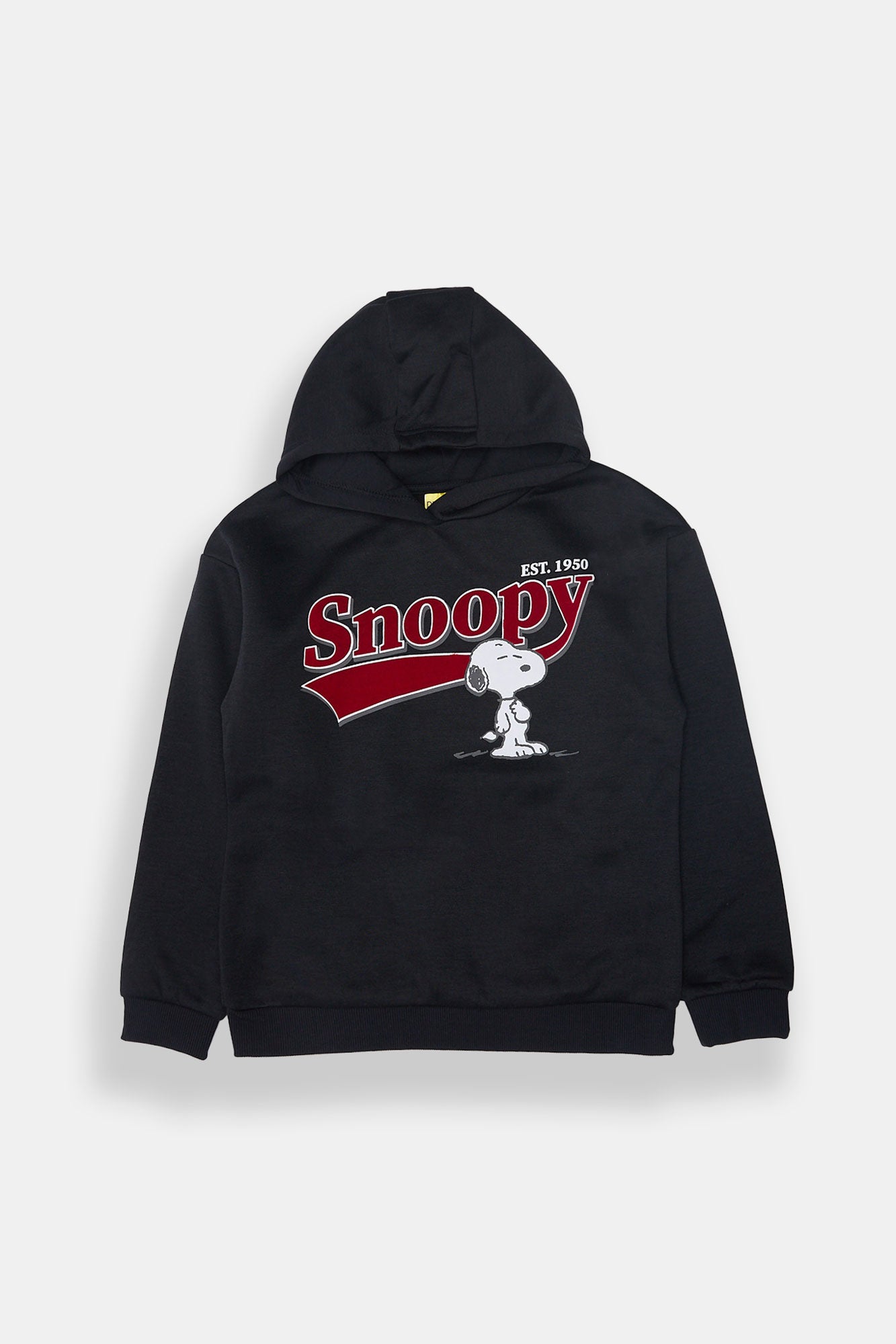 Pull à capuche Peanuts Snoopy floqué pour filles