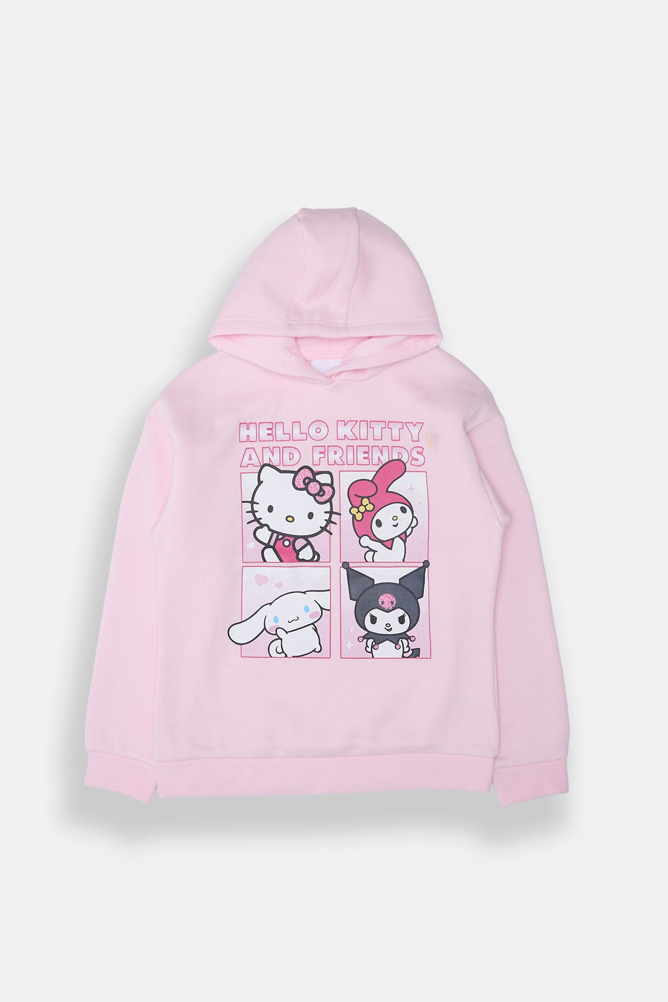 Pull à capuche Hello Kitty And Friends pour fille