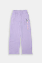 Pantalon à jambe large en molleton Kuromi pour fille thumbnail 1