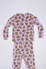 Girls' Garfield Purr Printed 2-Piece Pajama Top And Jogger Set thumbnail 2