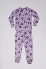 Girls' Kuromi Printed 2-Piece Pajama Top And Jogger Set thumbnail 1