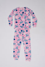 Girls' Care Bears Printed 2-Piece Pajama Top And Jogger Set thumbnail 1