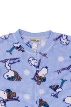 Girls' Peanuts Snoopy Snow Sports Printed Crew Neck Onesie thumbnail 2