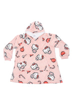 Girls' Hello Kitty Printed Oversized Hoodie thumbnail 1