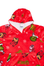 Girls' The Grinch And Max Printed Oversized Hoodie thumbnail 2