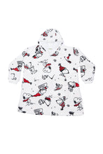 Girls' Peanuts Snoopy Printed Oversized Hoodie thumbnail 1