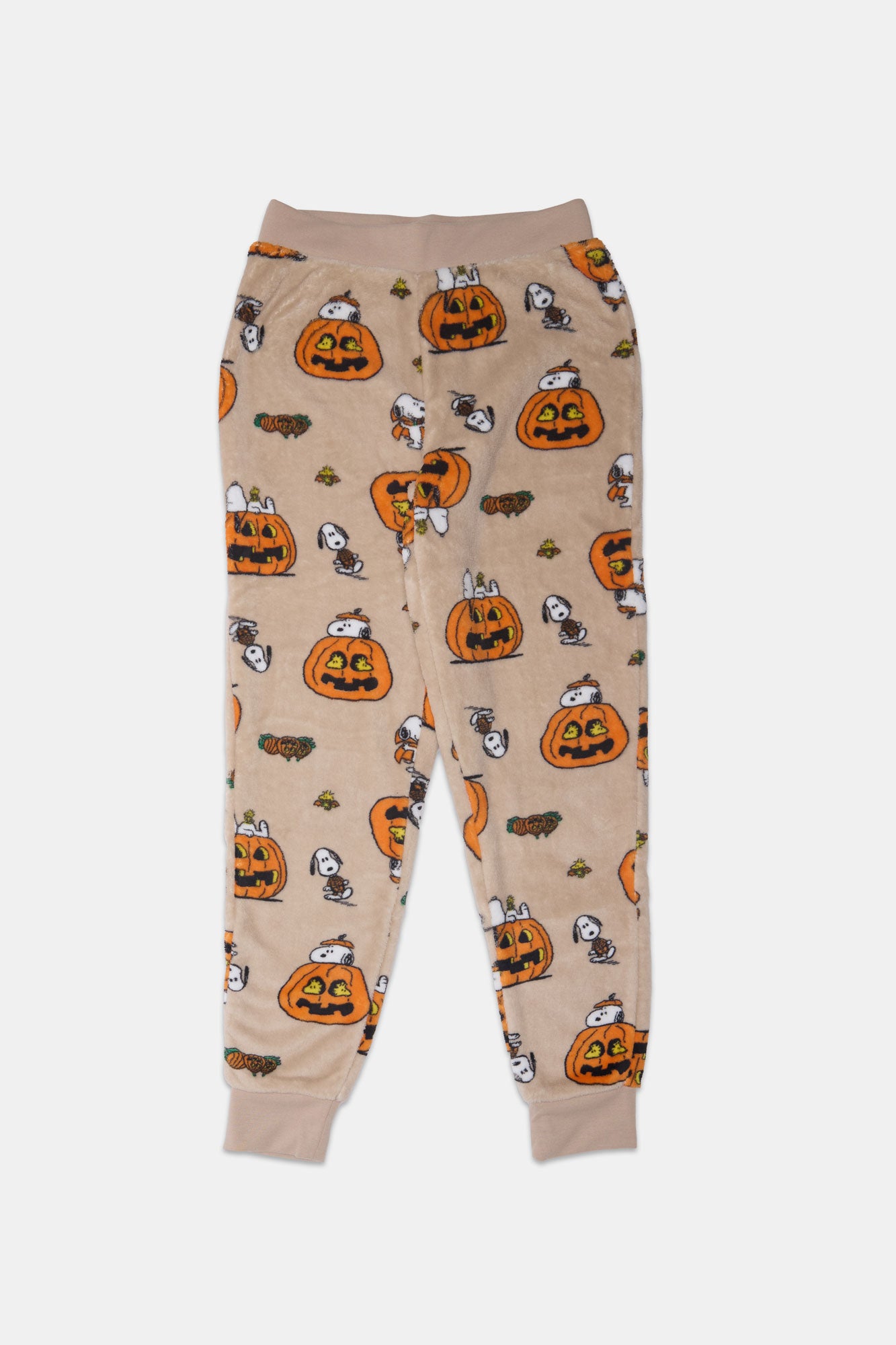 Pantalon de pyjama jogger Citrouille Snoopy Peanuts pour filles