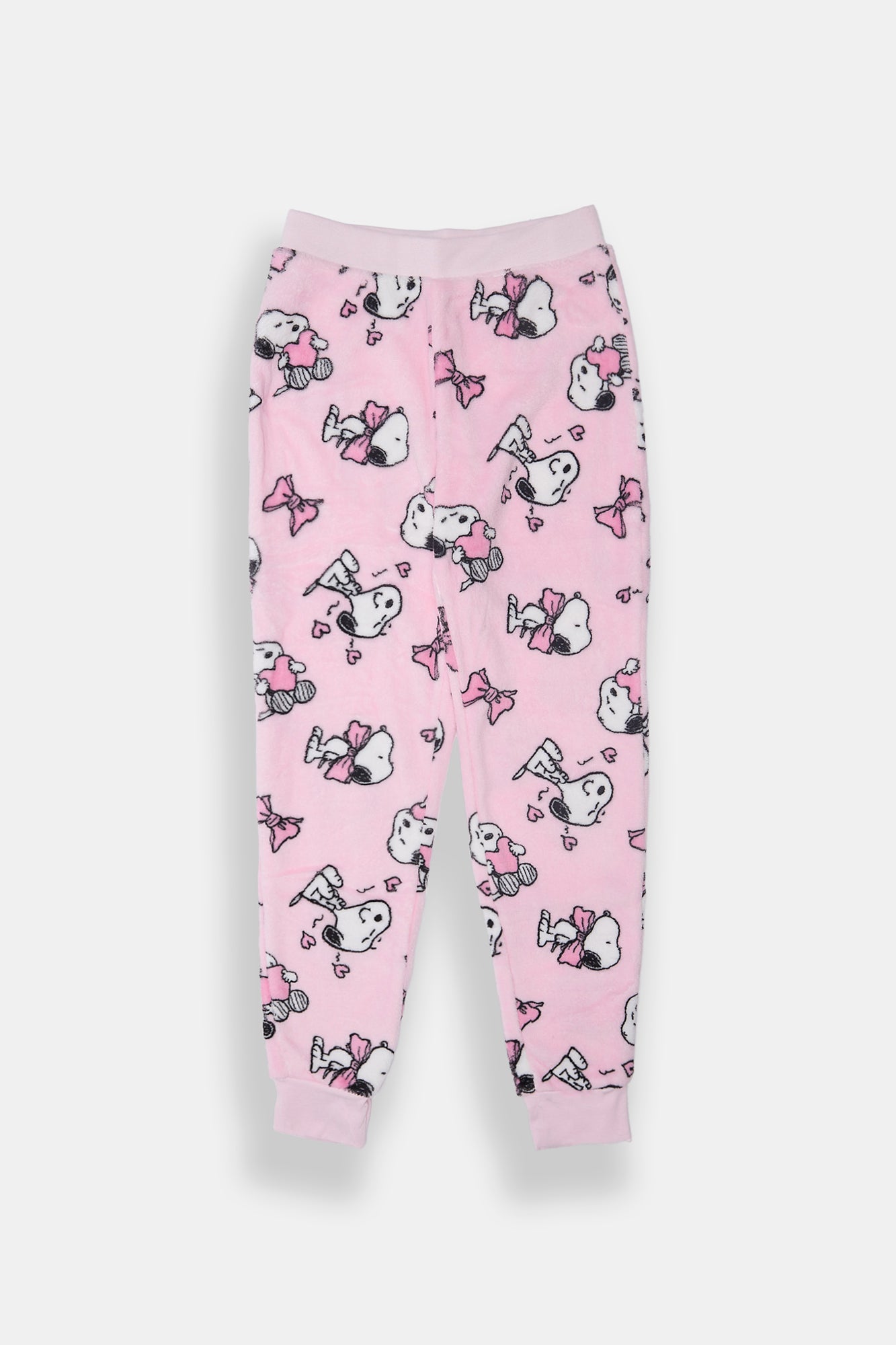 Pantalon de pyjama jogger Peanuts Snoopy Coeur pour filles