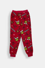 Girls' The Grinch Naughty Who Me Plush Pajama Jogger thumbnail 2