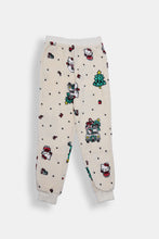 Girls' Hello Kitty Christmas Tree Plush Pajama Jogger thumbnail 1