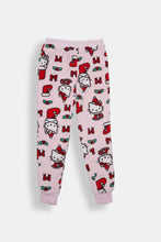 Girls' Hello Kitty Bow Plush Pajama Jogger thumbnail 1