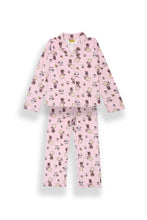Girls' Peanuts Gift Velour Pajama Dad Shirt And Pants 2-Piece Set thumbnail 1