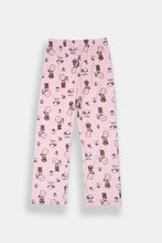 Girls' Peanuts Gift Velour Pajama Dad Shirt And Pants 2-Piece Set thumbnail 3