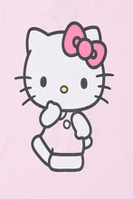 Girls' Hello Kitty Bow Pajama Tee & Pants 2-Piece Set thumbnail 3