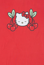Girls' Hello Kitty Cherry Pajama Tee & Pants 2-Piece Set thumbnail 3