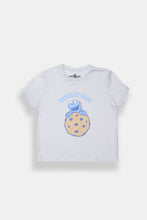 Girls' Sesame Street Cookie Monster Pajama Tee & Pants 2-Piece Set thumbnail 2