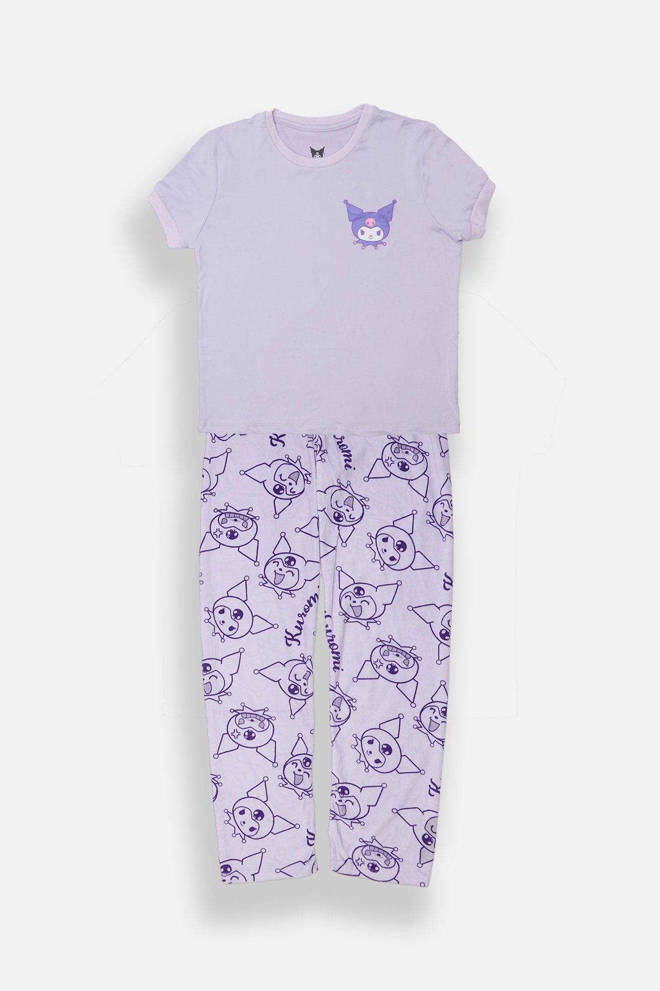 Ensemble pyjama en velour rosette Hello Kitty pour fille