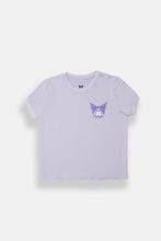 Girls' Kuromi Pajama Tee & Pants 2-Piece Set thumbnail 2