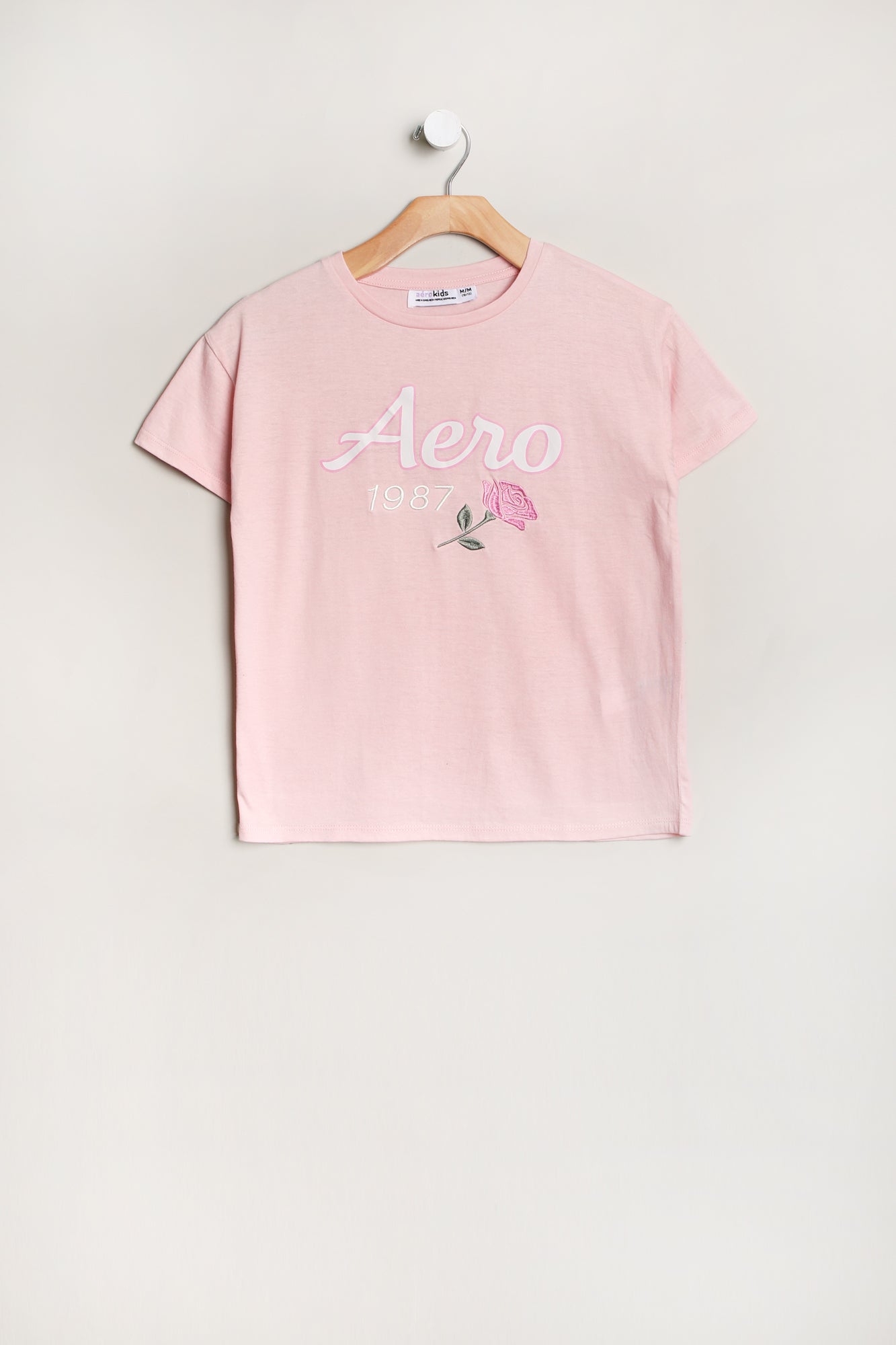 AERO Girls' 1987 Rose Graphic Tee