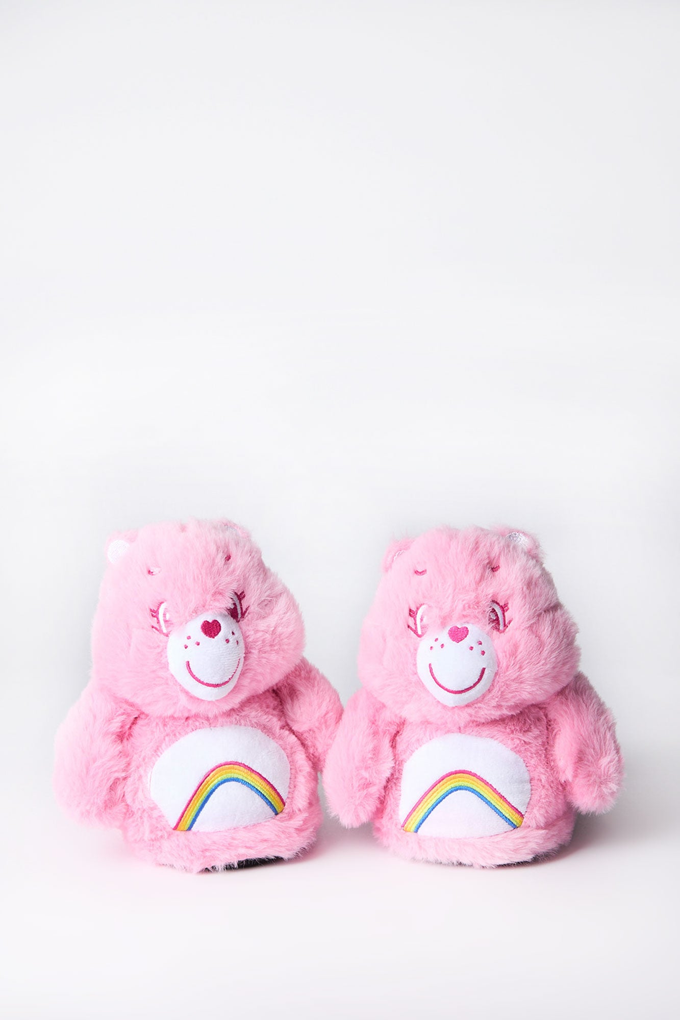 Pantoufles peluche Les Bisounours pour fille