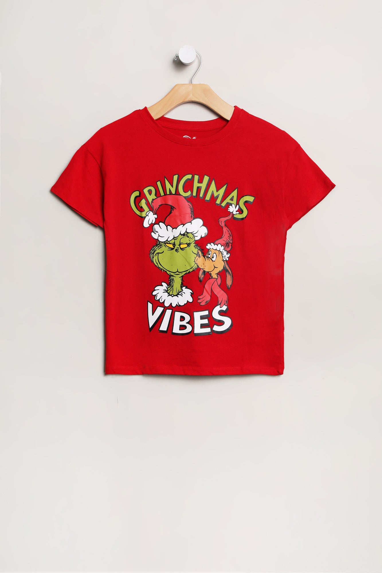 Girls' Grinchmas Vibes Graphic Classic Tee