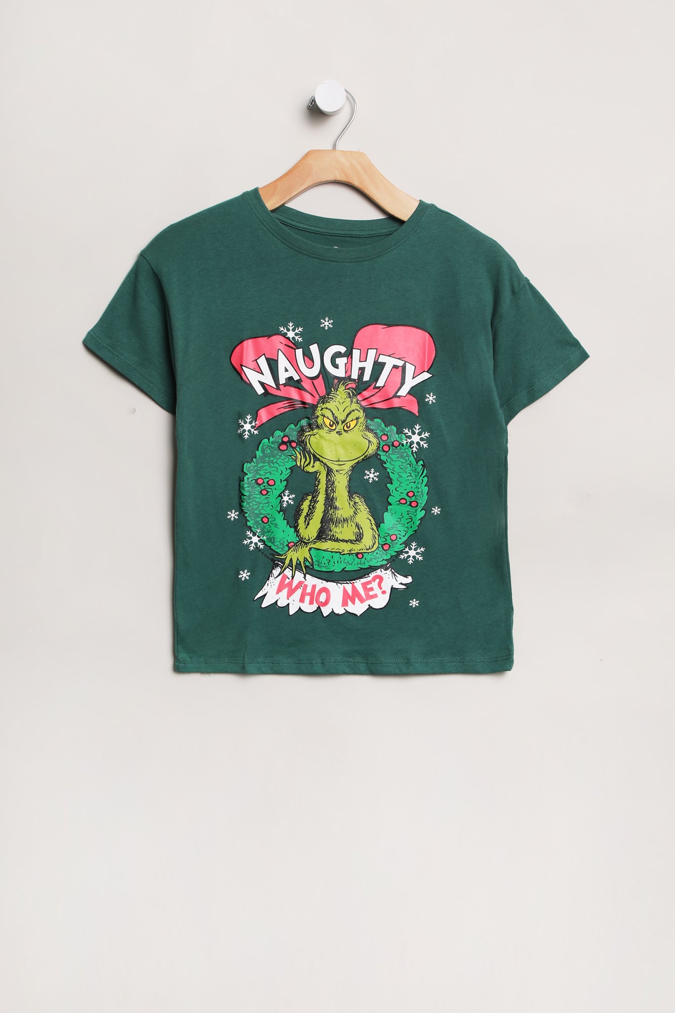 Kids' The Grinch Naughty Who Graphic Classic Tee