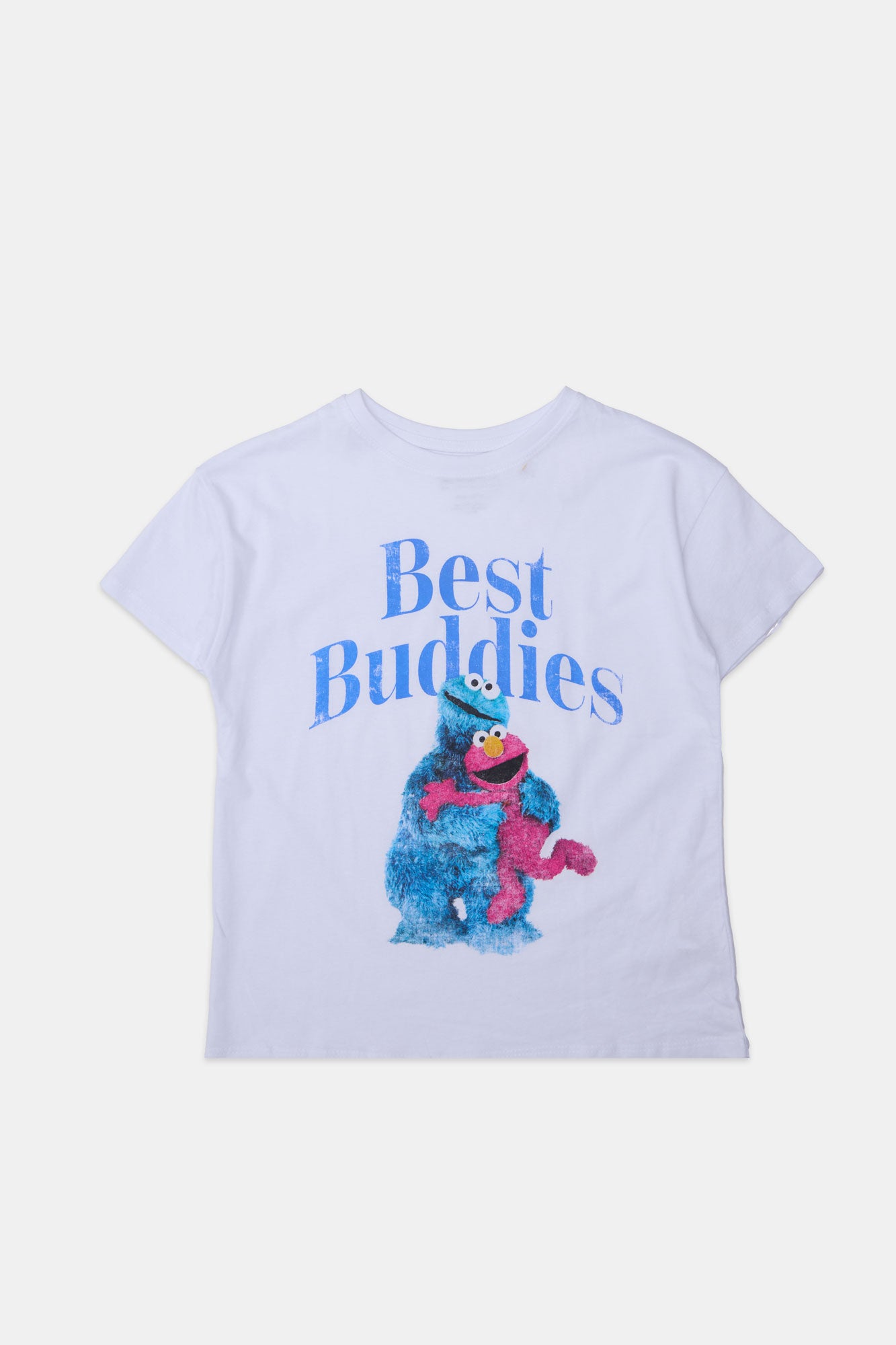 Girls' Sesame Street Cookie Monster & Elmo Graphic Classic Tee