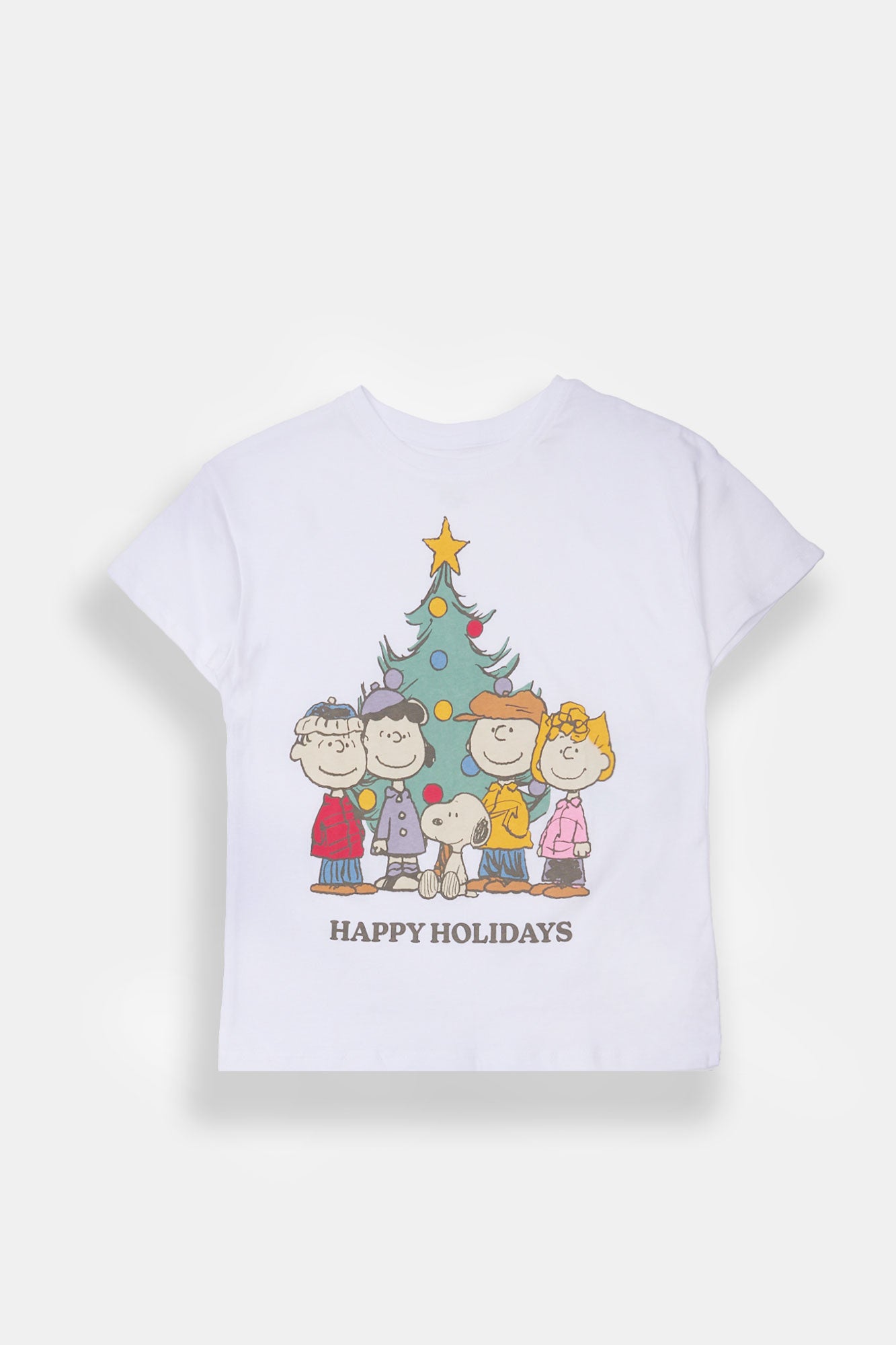T-shirt graphique Peanuts Snoopy Happy Holidays pour fille