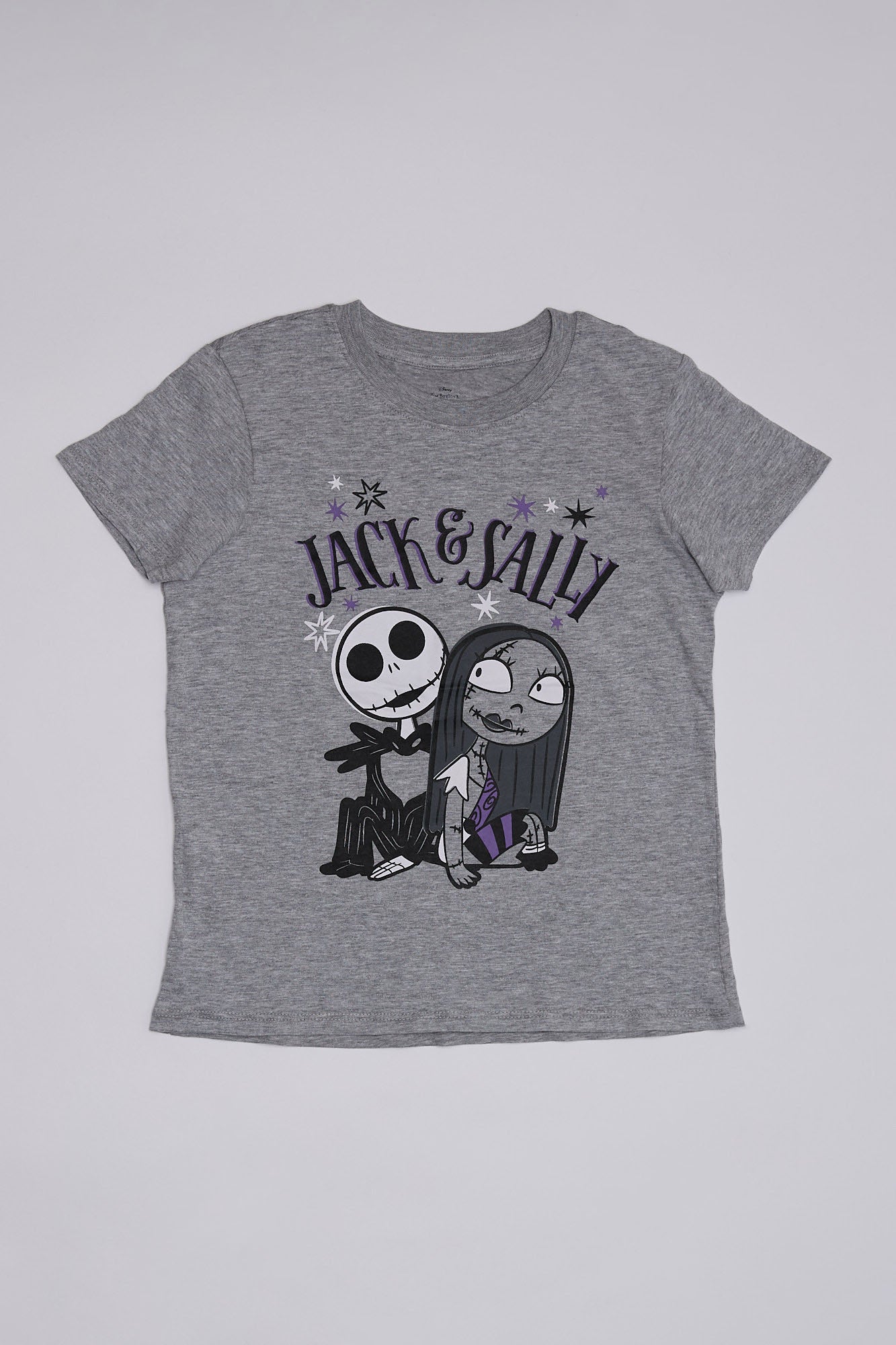 Girls' Sally And Jack Nightmare Before Christmas Graphic Tee