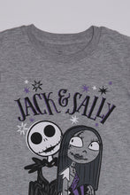 Girls' Sally And Jack Nightmare Before Christmas Graphic Tee thumbnail 2