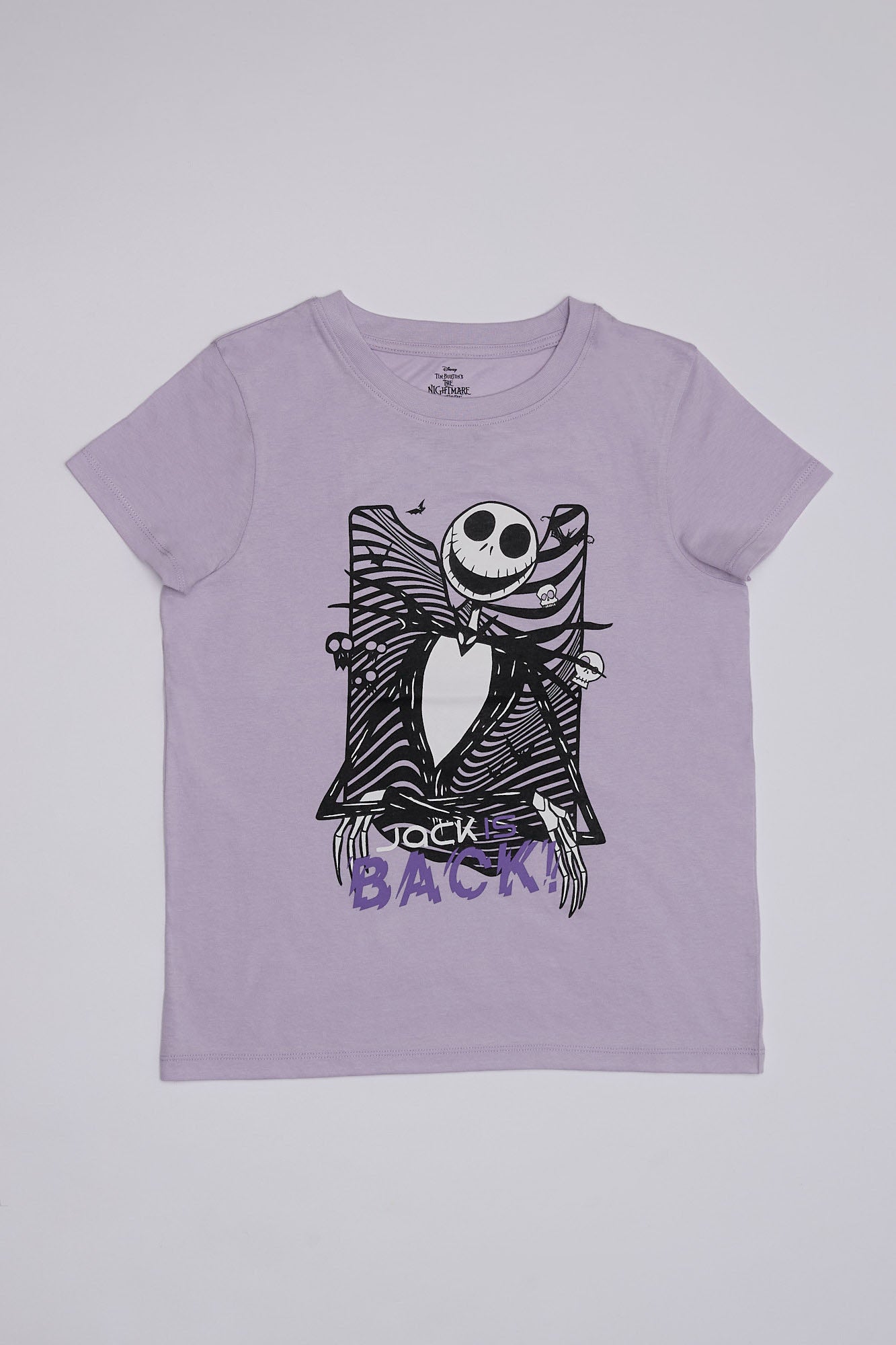 Girls' Nightmare Before Christmas Jack Is Back Graphic Tee