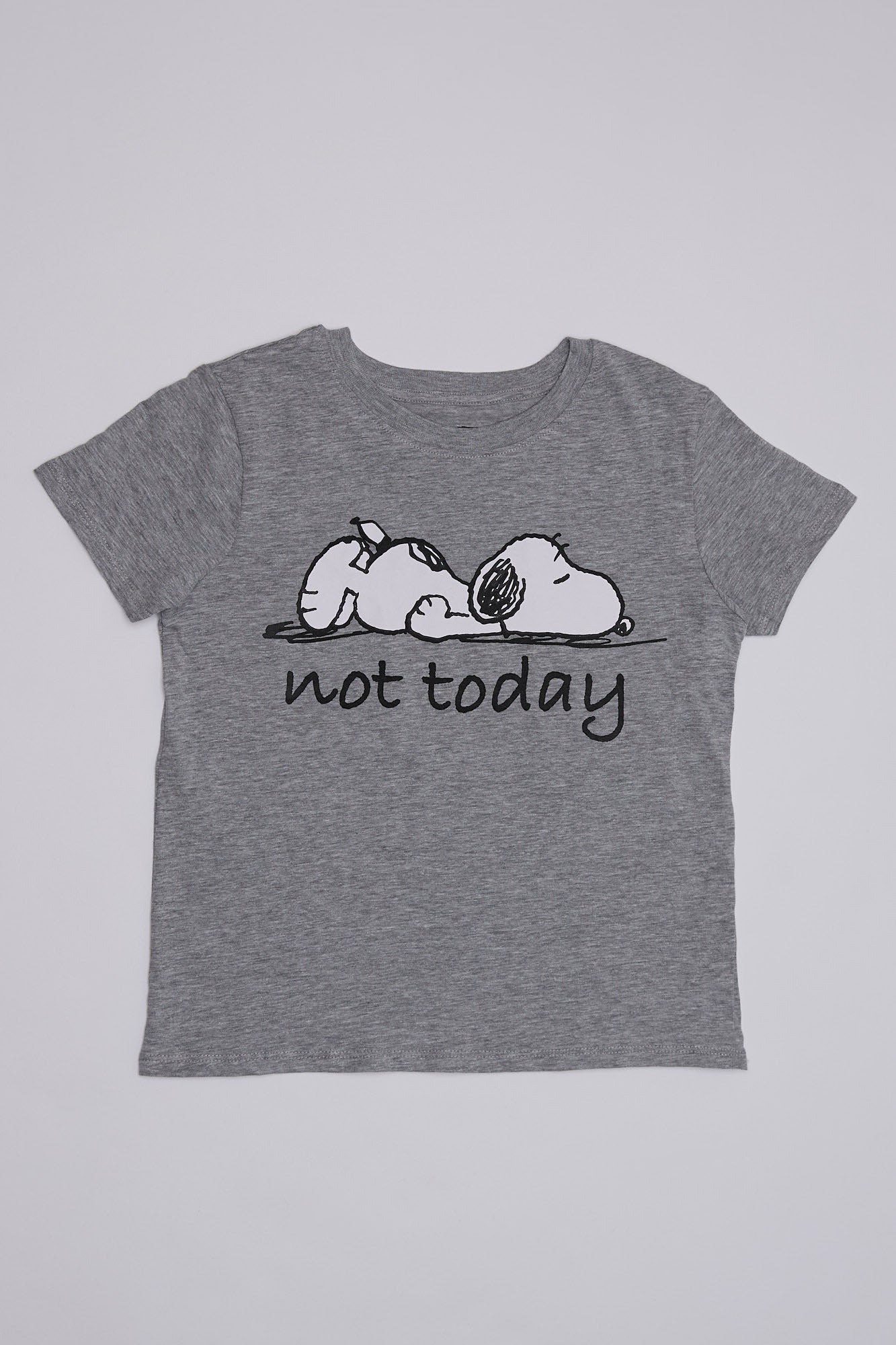 Girls' Snoopy Not Today Peanuts Graphic Tee