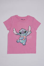 T-shirt graphique Lilo & Stitch Chilled Vibes pour fille thumbnail 1