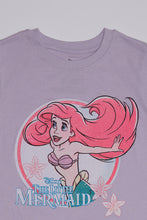 T-shirt graphique Ariel La petite sirène pour fille thumbnail 2