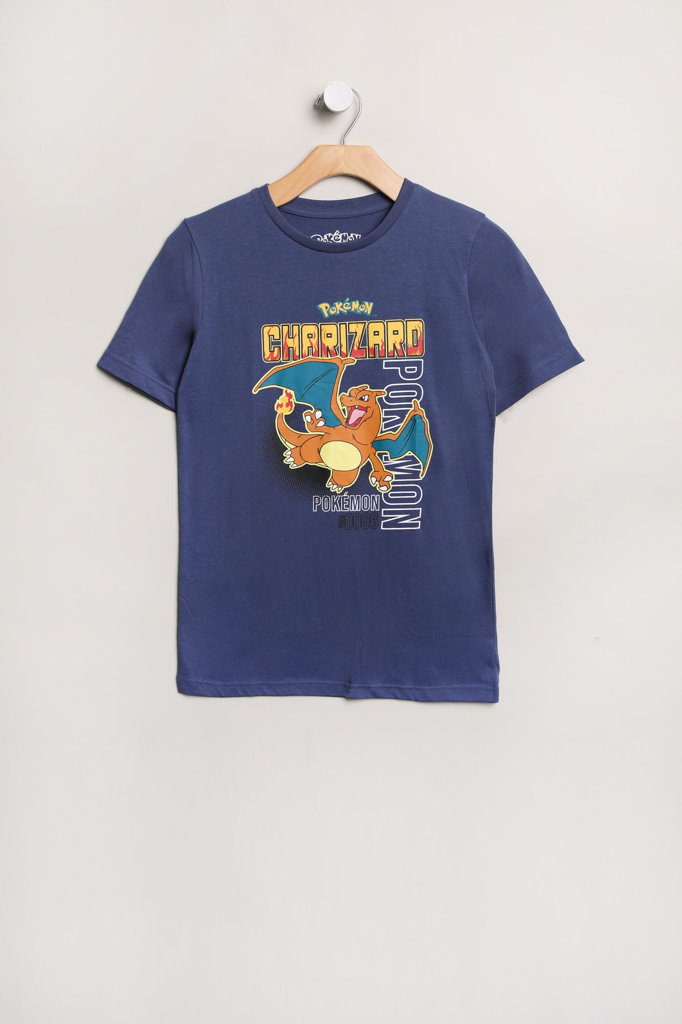 Boys' Pokémon Charizard Graphic Classic Tee