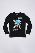 Boys' Sonic The Hedgehog Graphic Long Sleeve Tee thumbnail 1