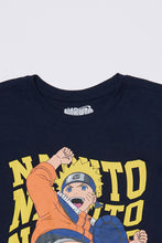 T-shirt à longue manche graphique Naruto pour garçon thumbnail 2