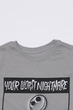 Boys' Jack Your Worst Nightmare The Nightmare Before Christmas Graphic Classic Tee thumbnail 2