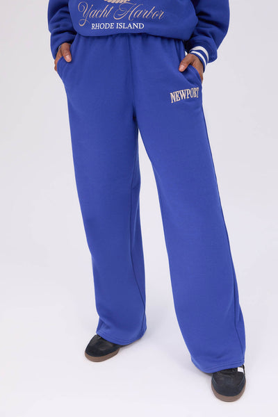 Graphic Wide Leg Sweatpants – Bluenotes