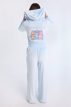 Care Bears Rhinestones Velour Zip-Up Hoodie And Sweatpants 2-Piece Set thumbnail 2